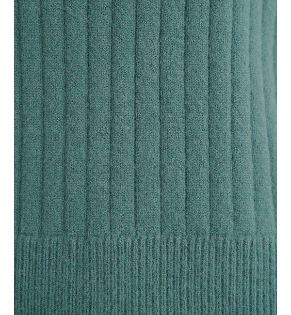 ikka「肩ボタンワイドリブニットプルオーバー」|プルオーバー|