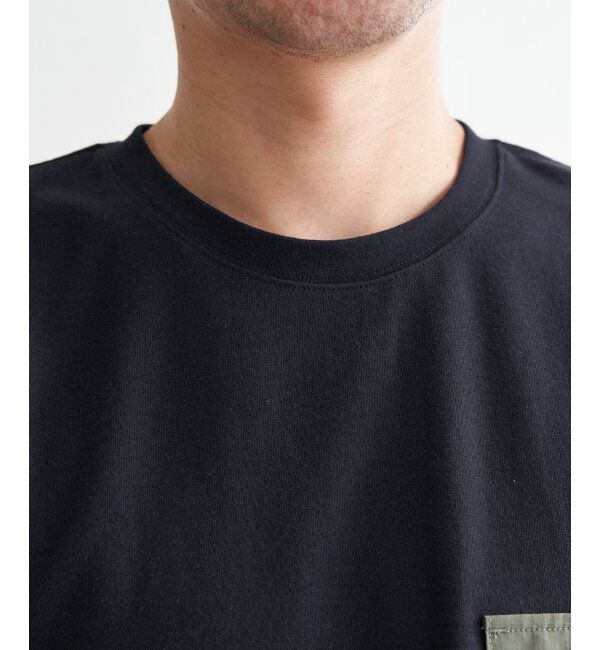 ikka「URBAN NATURE LIFE アーバンネイチャーライフ フラップポケットTシャツ」|Tシャツ・カットソー|