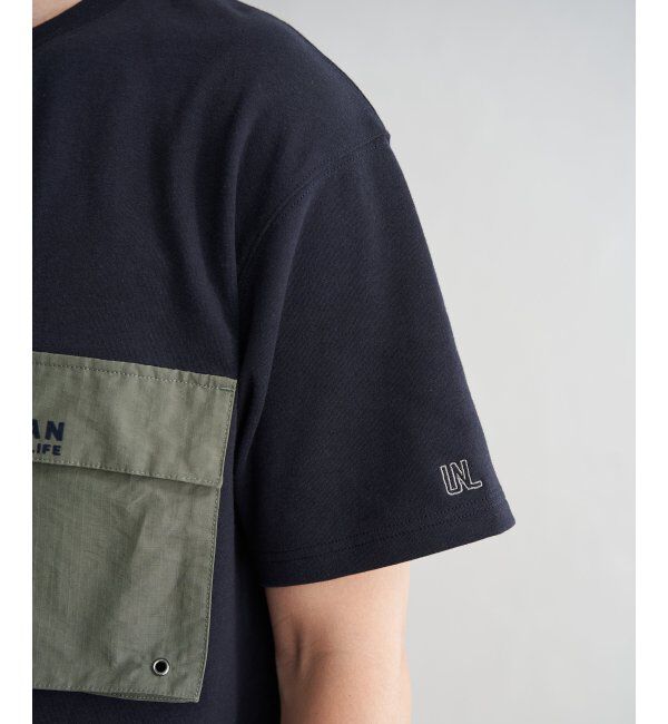 ikka「URBAN NATURE LIFE アーバンネイチャーライフ フラップポケットTシャツ」|Tシャツ・カットソー|