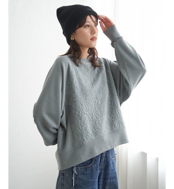 ikka「アートジャガードラグランプルオーバー」|その他|