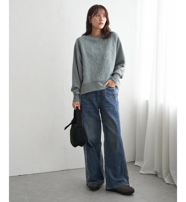 ikka「アートジャガードラグランプルオーバー」|その他|