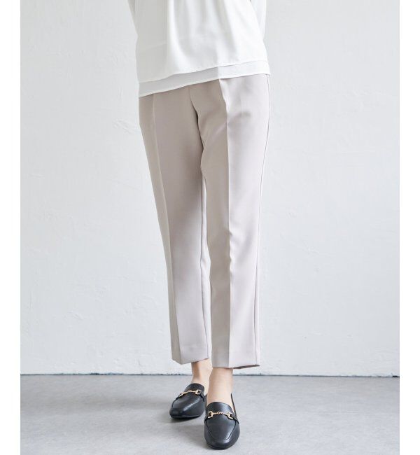 IKKA LOUNGE「【洗濯機で洗える／セットアップ対応】ウォッシャブルテーパードパンツ」|その他|