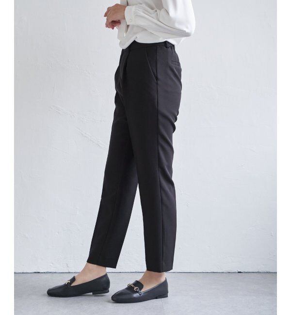 IKKA LOUNGE「【洗濯機で洗える／セットアップ対応】ウォッシャブルテーパードパンツ」|その他|