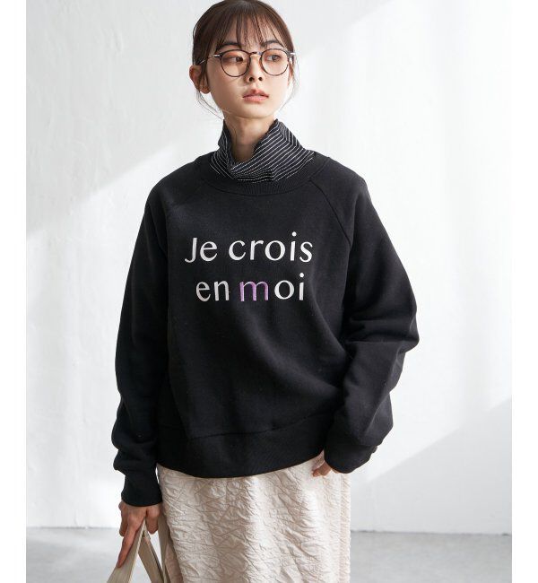 Lbc with Life「ロゴ刺繍裏起毛プルオーバー」|その他|