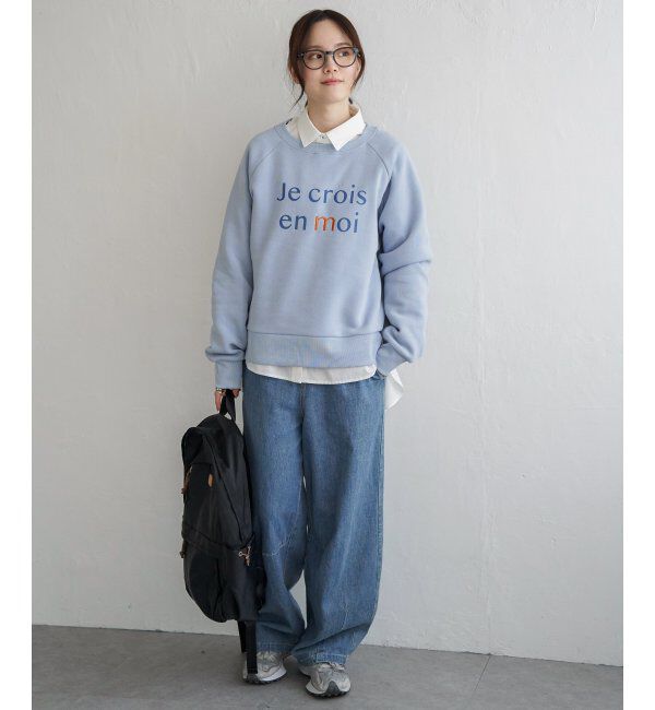 Lbc with Life「ロゴ刺繍裏起毛プルオーバー」|その他|