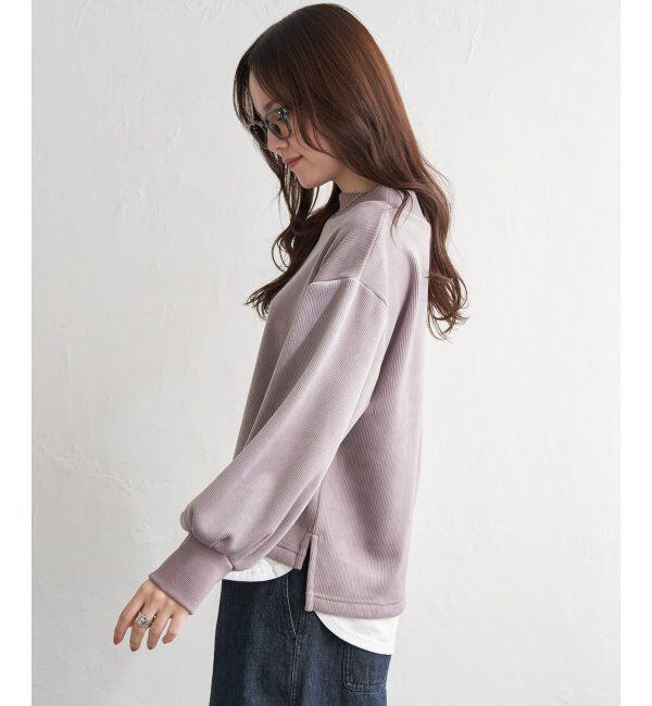 Lbc with Life「ベロアコールフェイクプルオーバー」|その他|