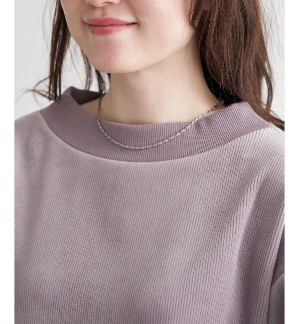 Lbc with Life「ベロアコールフェイクプルオーバー」|その他|