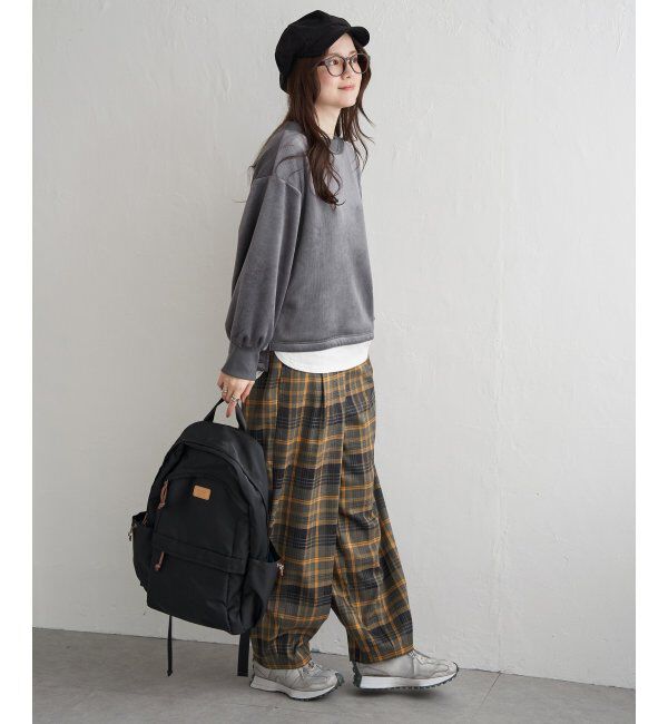 Lbc with Life「ベロアコールフェイクプルオーバー」|その他|