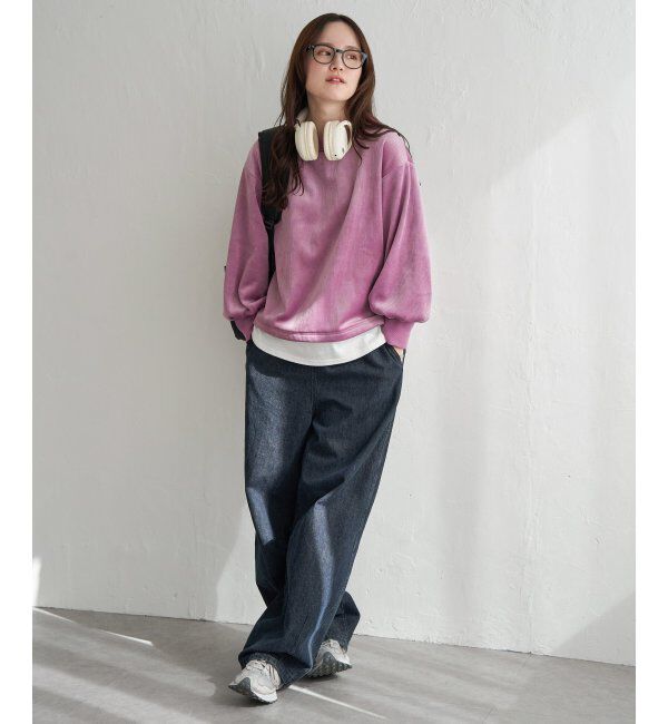 Lbc with Life「ベロアコールフェイクプルオーバー」|その他|