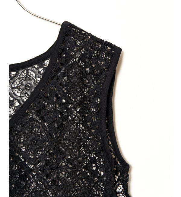 Lbc with Life「レース2WAYベスト」|シャツ・ブラウス|