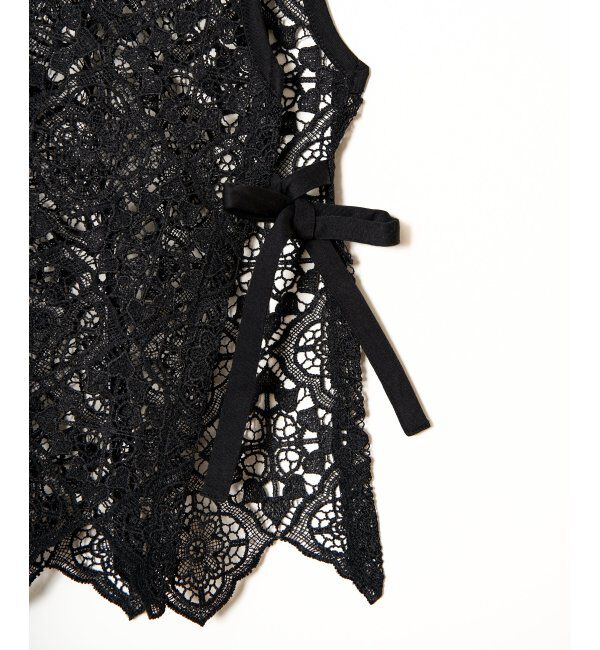 Lbc with Life「レース2WAYベスト」|シャツ・ブラウス|