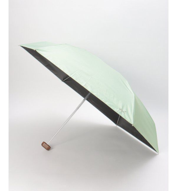 Lbc with Life「Wpc. 遮光ノーブルベーシックミニ傘 日傘 折りたたみ傘」|傘|グリーン