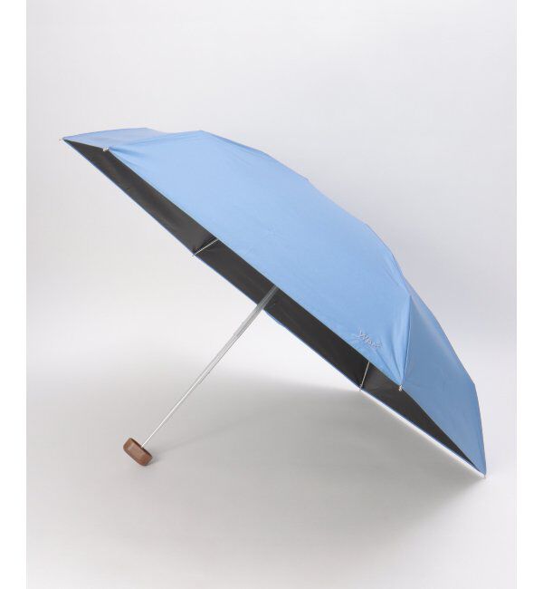 Lbc with Life「Wpc. 遮光ノーブルベーシックミニ傘 日傘 折りたたみ傘」|傘|ブルー