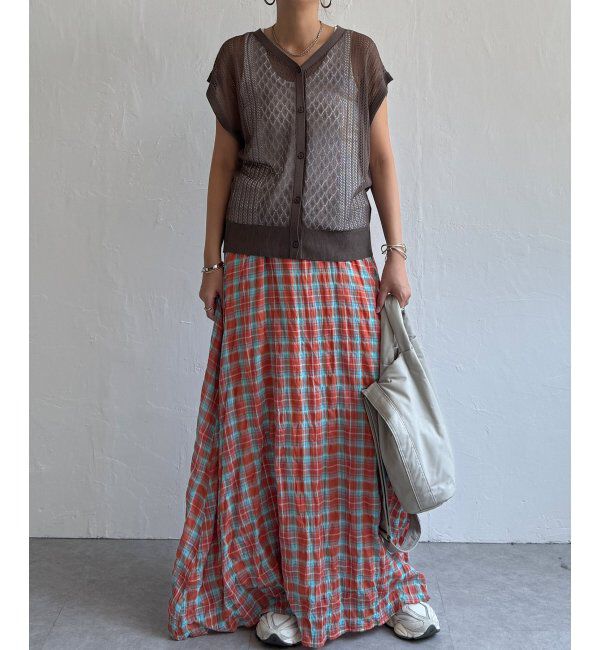 Lbc with Life「透かし編み2WAYベスト」|ニット・セーター|