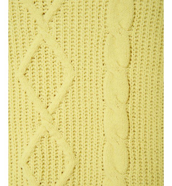 Lbc with Life「マットモールケーブルニットプルオーバー」|カーディガン|