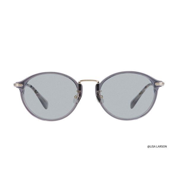  「Zoff meets LISA LARSON｜ボストン型 サングラス｜リサ・ラーソン｜紫外線防止 UVカット｜ユニセックス」|サングラス|