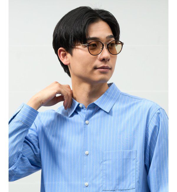  「Zoff meets LISA LARSON｜ボストン型 サングラス｜リサ・ラーソン｜紫外線防止 UVカット｜ユニセックス」|サングラス|