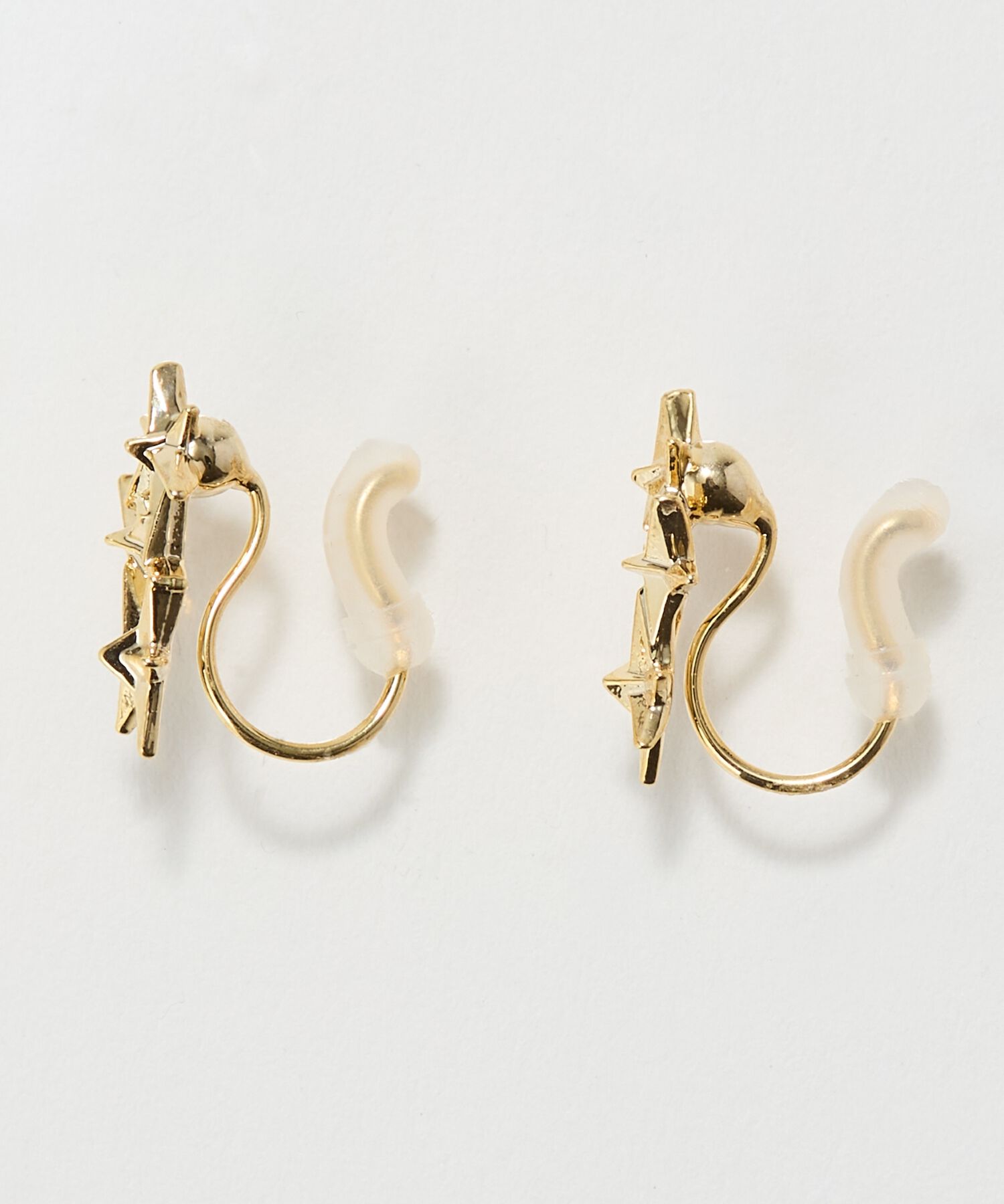 Phoebe「【痛くないシリーズ/金属アレルギー対応】メテオスターライトフィットイヤリング/ニッケルフリー」|イヤリング|