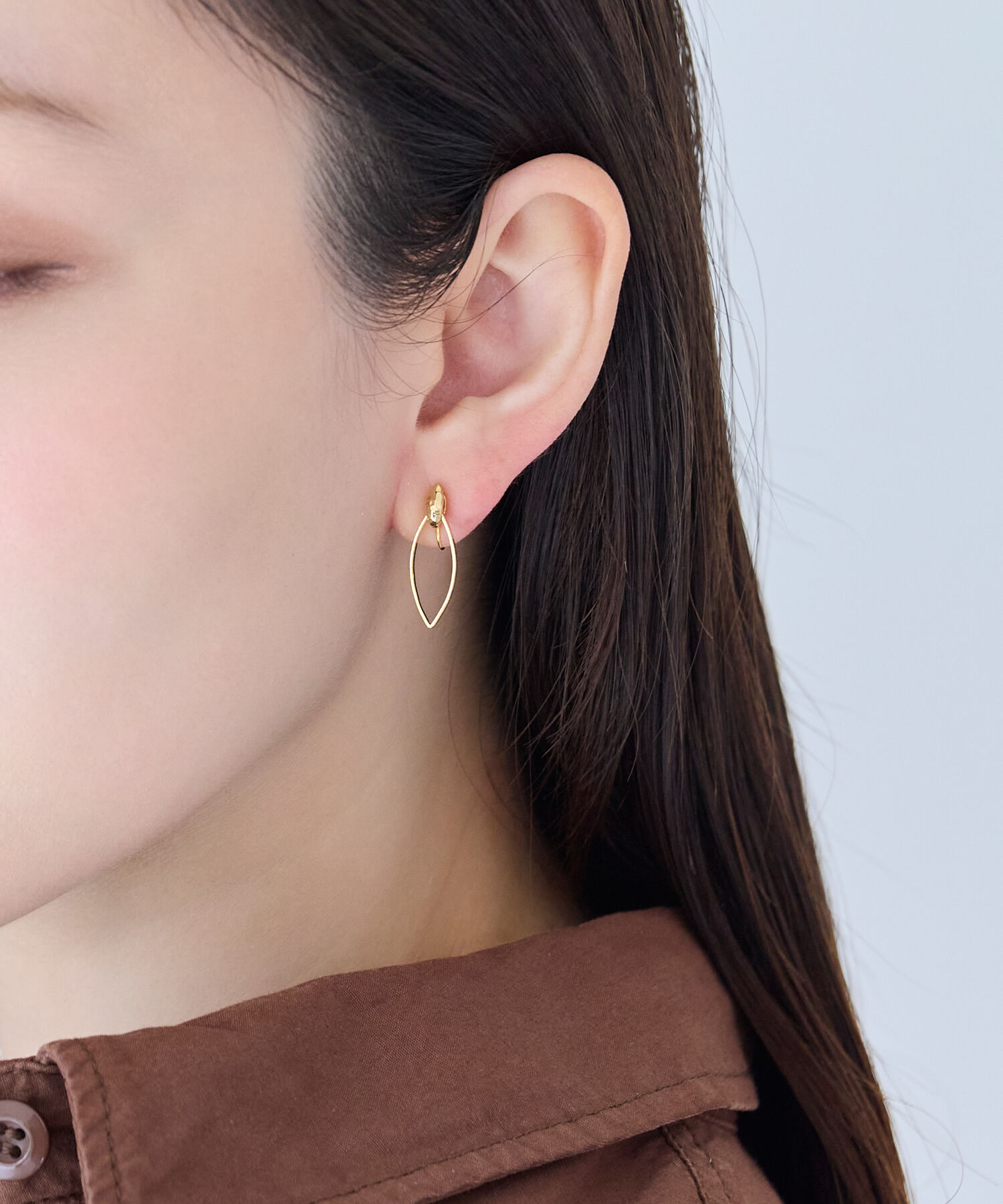 Phoebe「【痛くないシリーズ/金属アレルギー対応】マーキススウィングライトフィットイヤリング/ニッケルフリー」|イヤリング|