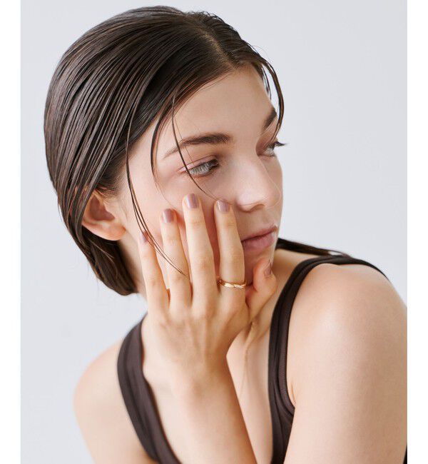 ete「ビジュー リングカフ」|リング|