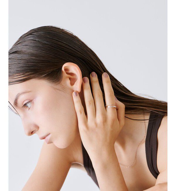 ete「ビジュー リングカフ」|リング|