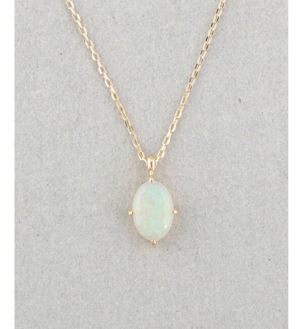 Jouete「K10YG オパール ネックレス」|ネックレス|イエローゴールド