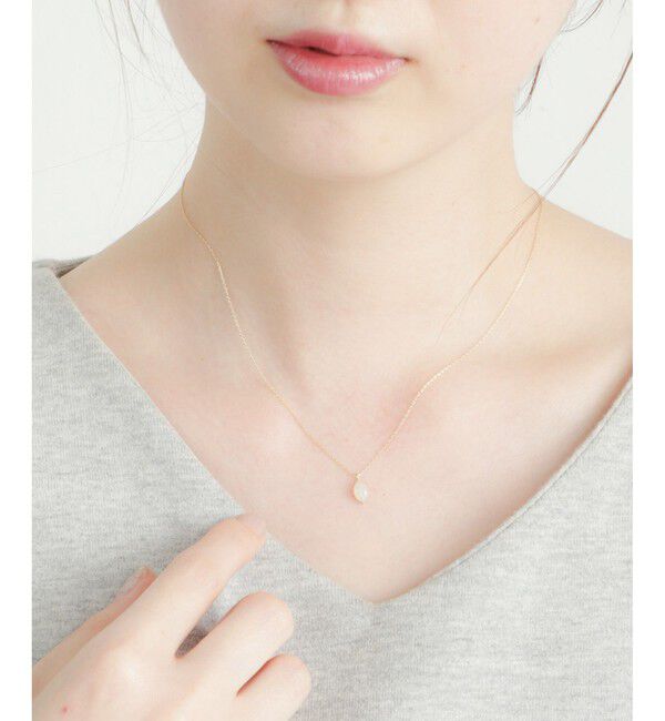 Jouete「K10YG オパール ネックレス」|ネックレス|