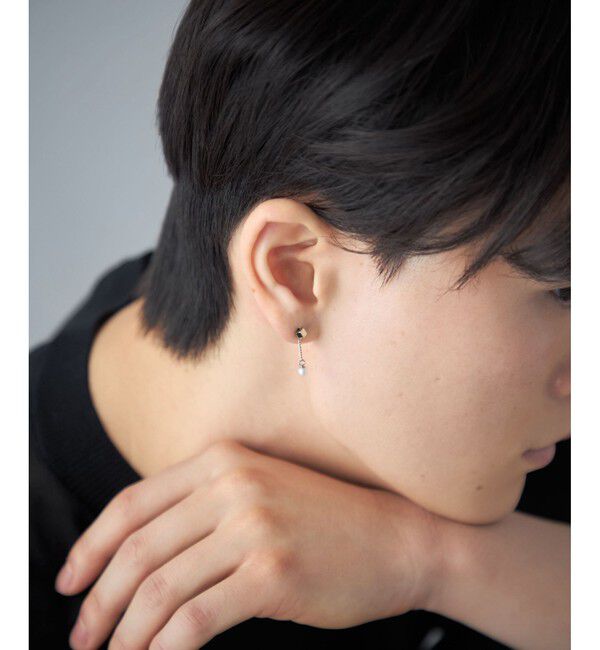 Jouete「ピアス チェーン パール」|ピアス|