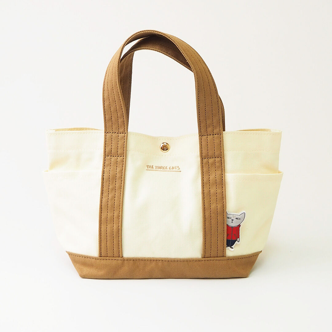  「THE THREE CATS トートバッグ S」|トートバッグ|