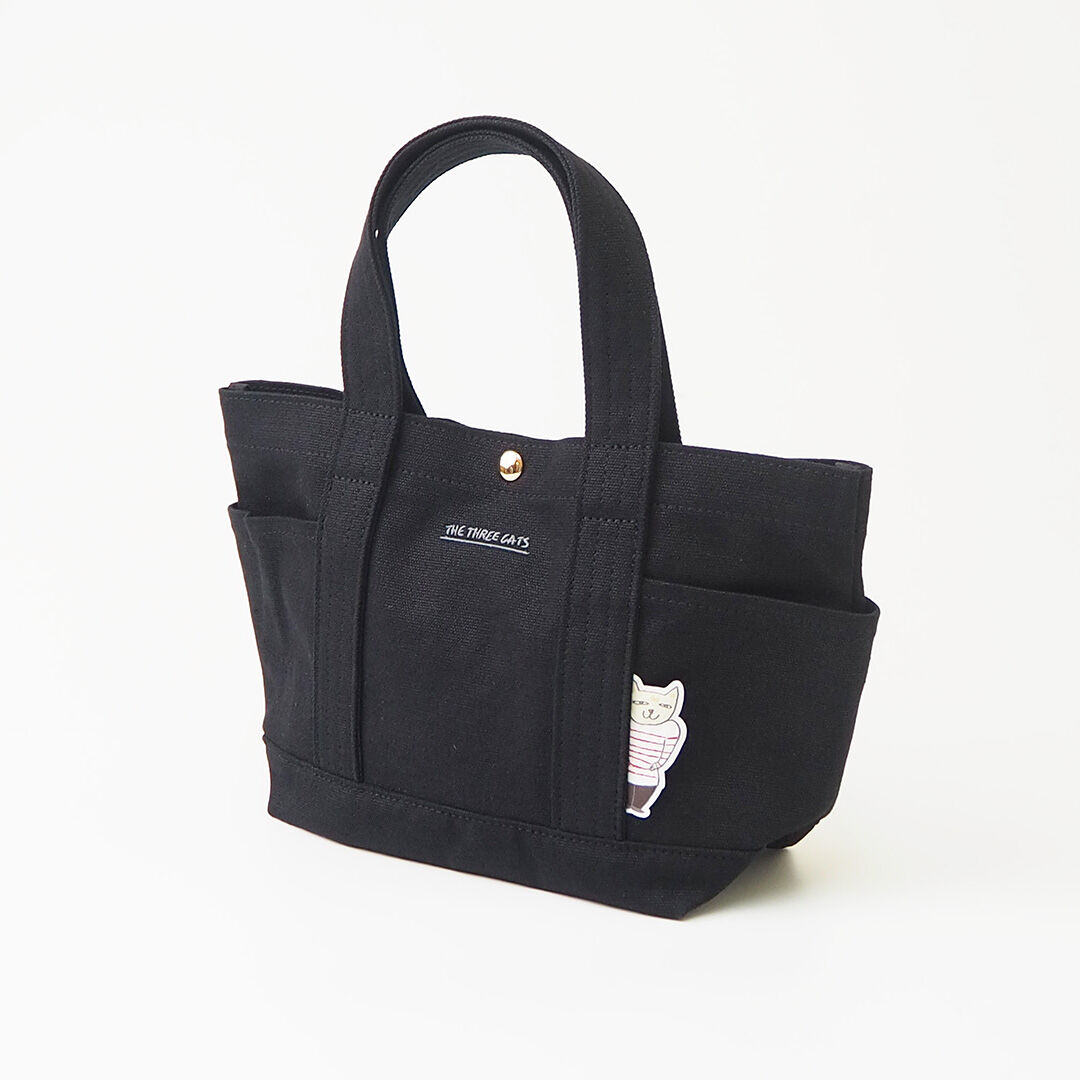  「THE THREE CATS トートバッグ S」|トートバッグ|