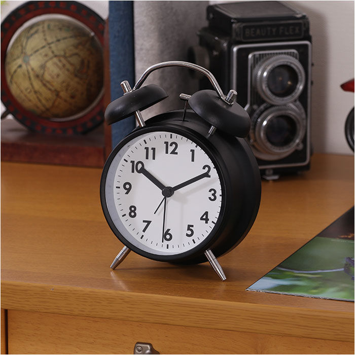 BACKYARD FAMILY「TABLE CLOCK 置時計 ベル 目覚まし時計 通販 置き時計 大音量 アナログ」|クロック・置時計|