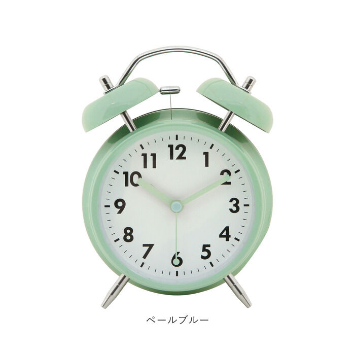 BACKYARD FAMILY「TABLE CLOCK 置時計 ベル 目覚まし時計 通販 置き時計 大音量 アナログ」|クロック・置時計|
