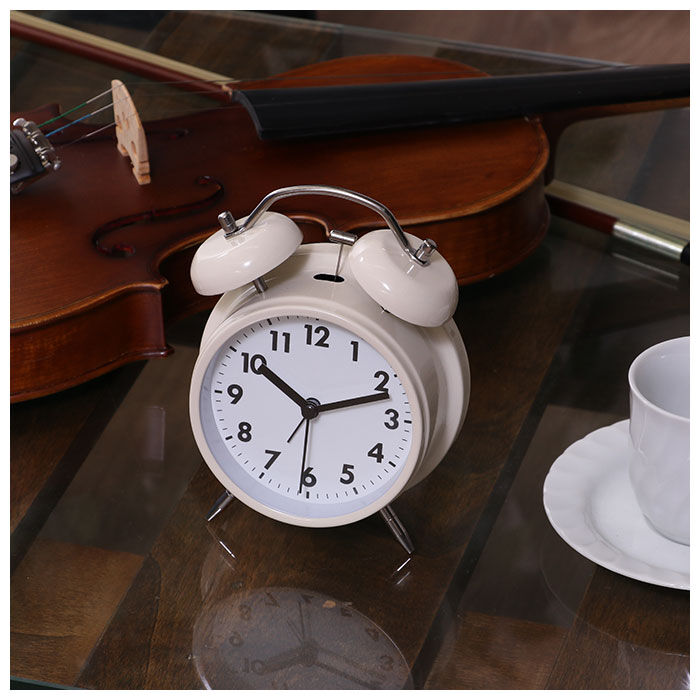 BACKYARD FAMILY「TABLE CLOCK 置時計 ベル 目覚まし時計 通販 置き時計 大音量 アナログ」|クロック・置時計|