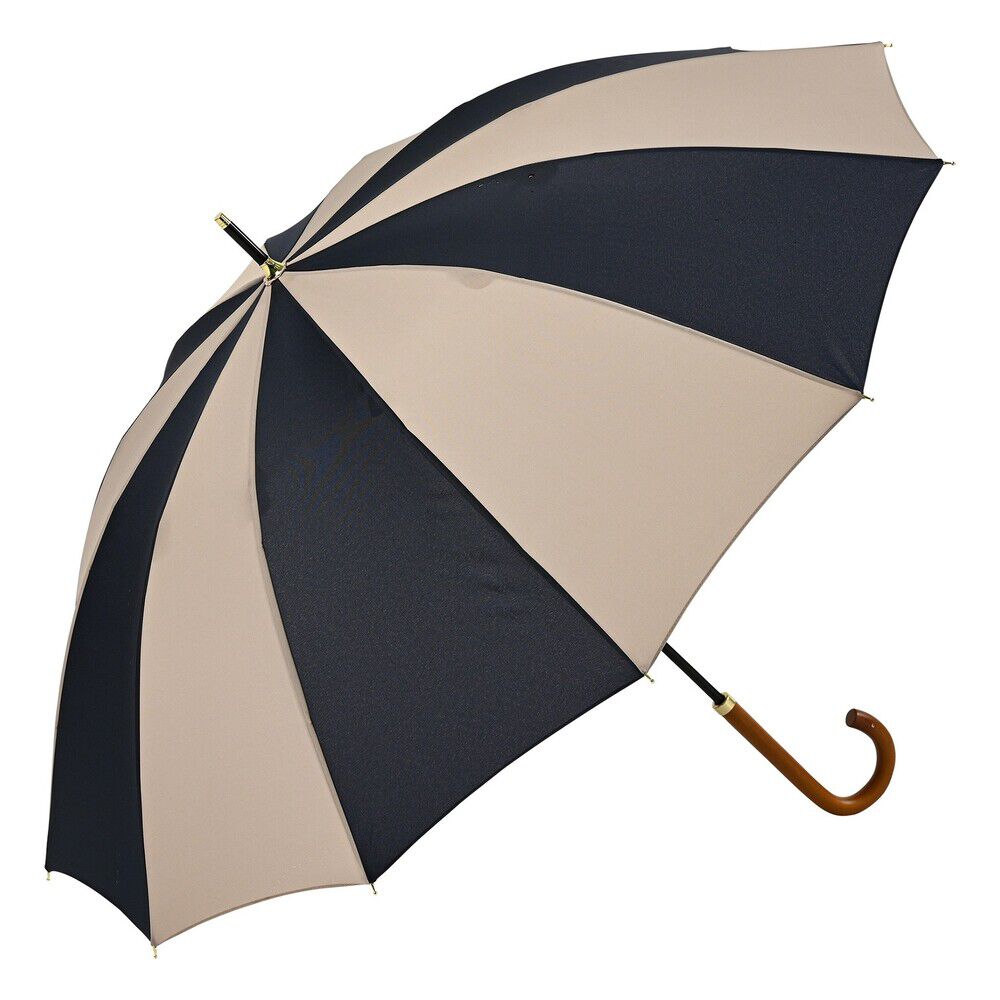 BACKYARD FAMILY「ニフティカラーズ 長傘 通販 nifty colors 傘 レディース 手開き 55cm 晴雨兼用」|傘|ブルー1