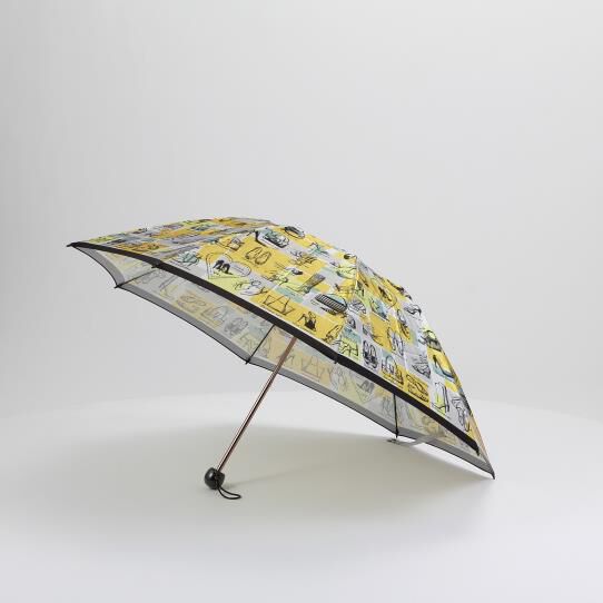 銀座かねまつ「K21752IOTH 折りたたみ傘」|傘|イエロー