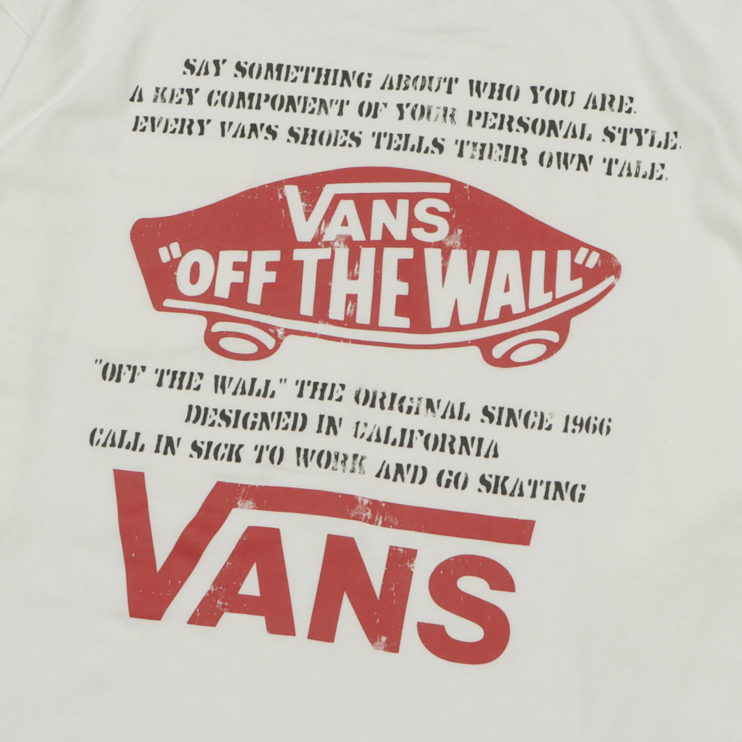 VANS「【VANSｱﾊﾟﾚﾙ(WJ)】M Say Something L TEE」|Tシャツ・カットソー|