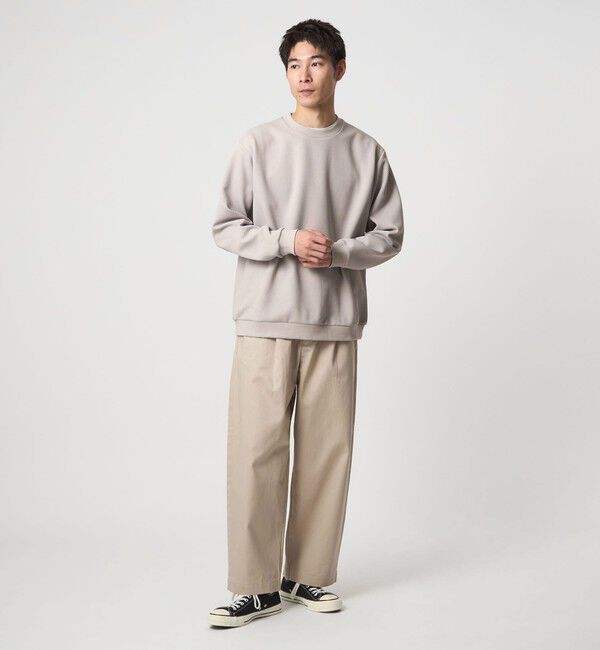 UNITED ARROWS green label relaxing「ツイル パフ クルーネック カットソー」|Tシャツ・カットソー|