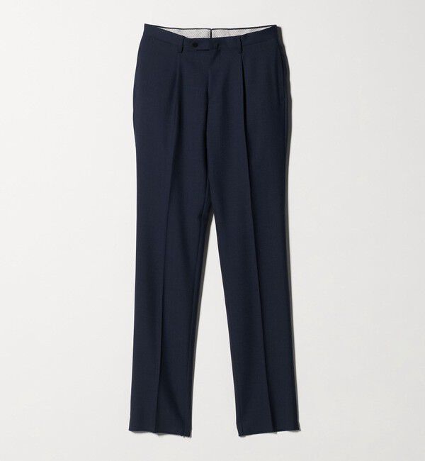 UNITED ARROWS green label relaxing「VITALE BARBERIS CANONICO ラスティック 無地 CLS 1プリーツ スーツパンツ セットアップパンツ」|スーツ|