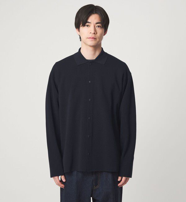 UNITED ARROWS green label relaxing「スナップ ポロカラー カーディガン」|カーディガン|