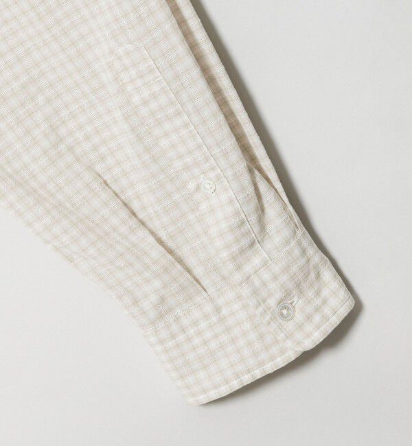 STEVEN ALAN「＜Steven Alan＞ オーガニックコットン ドビー チェック レギュラーカラー シャツ LOOSE」|シャツ・ブラウス|