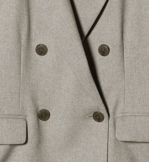 BEAUTY&YOUTH UNITED ARROWS「リネンライク ダブルジャケット」|テーラードジャケット|