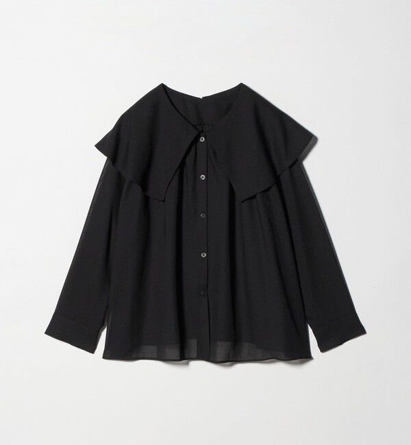 BEAUTY&YOUTH UNITED ARROWS「ポリエステル ビッグカラーシャツ 防シワ ウォッシャブル」|シャツ・ブラウス|