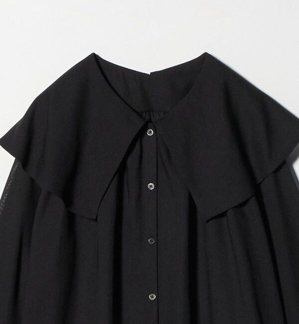 BEAUTY&YOUTH UNITED ARROWS「ポリエステル ビッグカラーシャツ 防シワ ウォッシャブル」|シャツ・ブラウス|