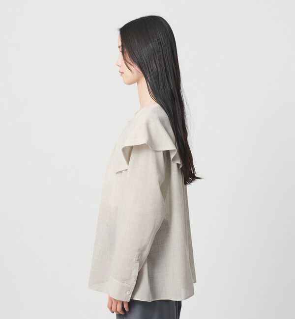 BEAUTY&YOUTH UNITED ARROWS「ポリエステル ビッグカラーシャツ 防シワ ウォッシャブル」|シャツ・ブラウス|