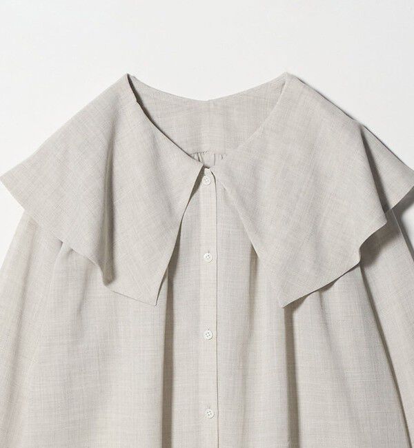 BEAUTY&YOUTH UNITED ARROWS「ポリエステル ビッグカラーシャツ 防シワ ウォッシャブル」|シャツ・ブラウス|