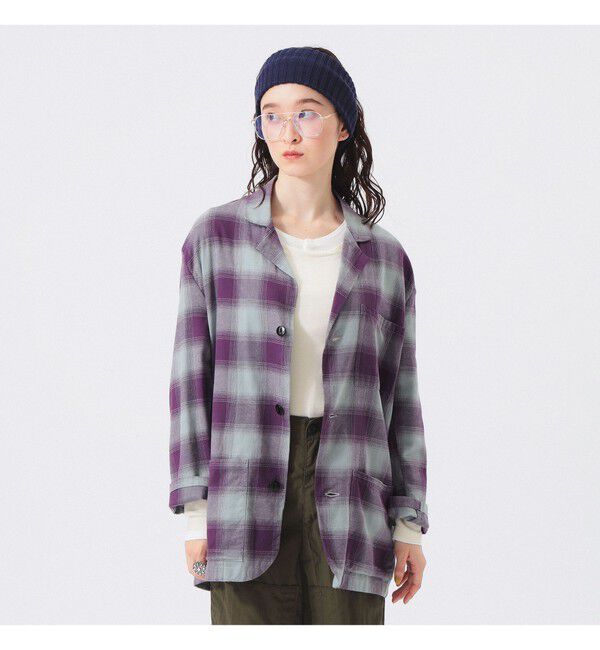 BEAMSBOY「【別注】INDIVIDUALIZED SHIRTS / LOUNGER JACKET 25F」|テーラードジャケット|