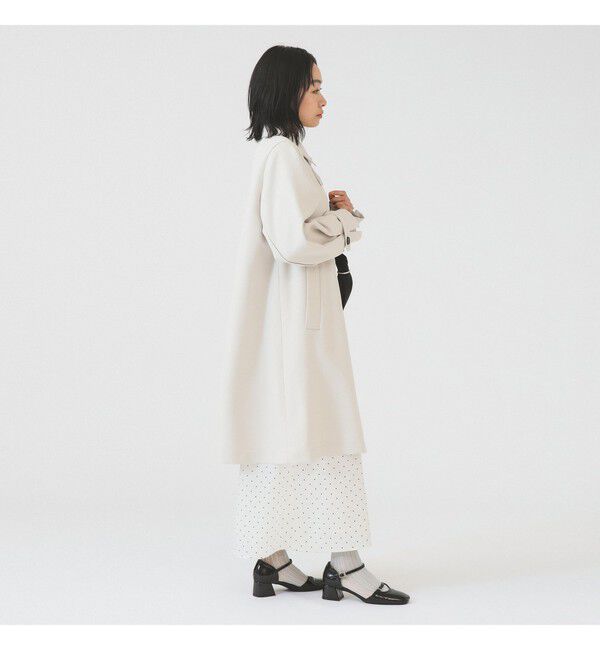 Ray BEAMS 「ダブルクロス ステンカラー コート」|ステンカラーコート|