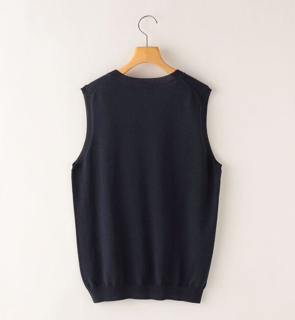 SHIPS KIDS「SHIPS KIDS:145～160cm / 14GG Vネック ベスト」|ベスト・ジレ|