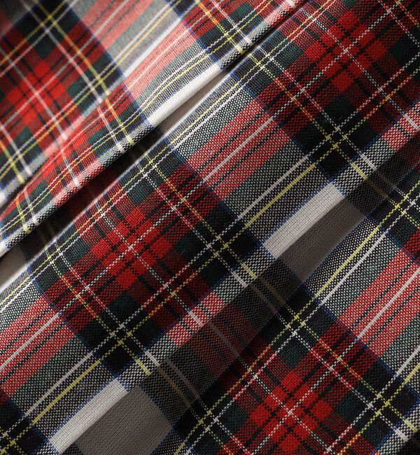 SHIPS KIDS「SHIPS KIDS:110～130cm / タータンチェック プリーツ スカート」|スカート|