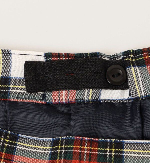 SHIPS KIDS「SHIPS KIDS:110～130cm / タータンチェック プリーツ スカート」|スカート|